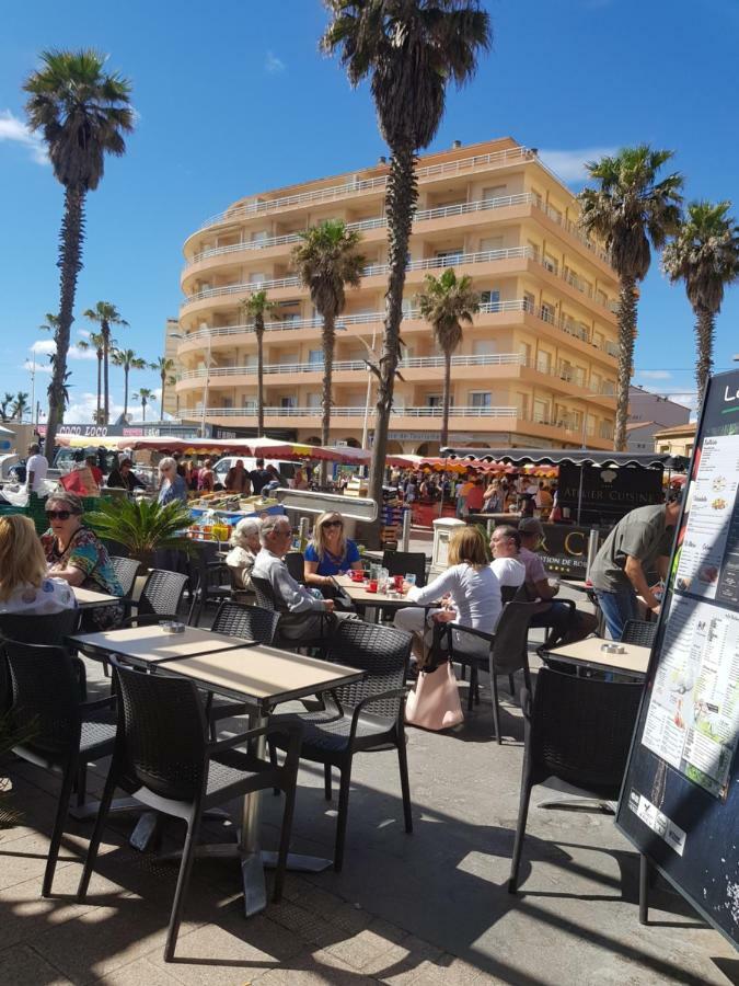 Canet Centre Ville Et Plage - Equipe Avec Climatisation Екстер'єр фото